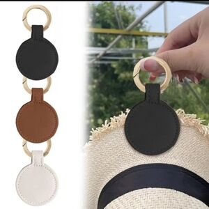 New White Magnetic Hat Clip